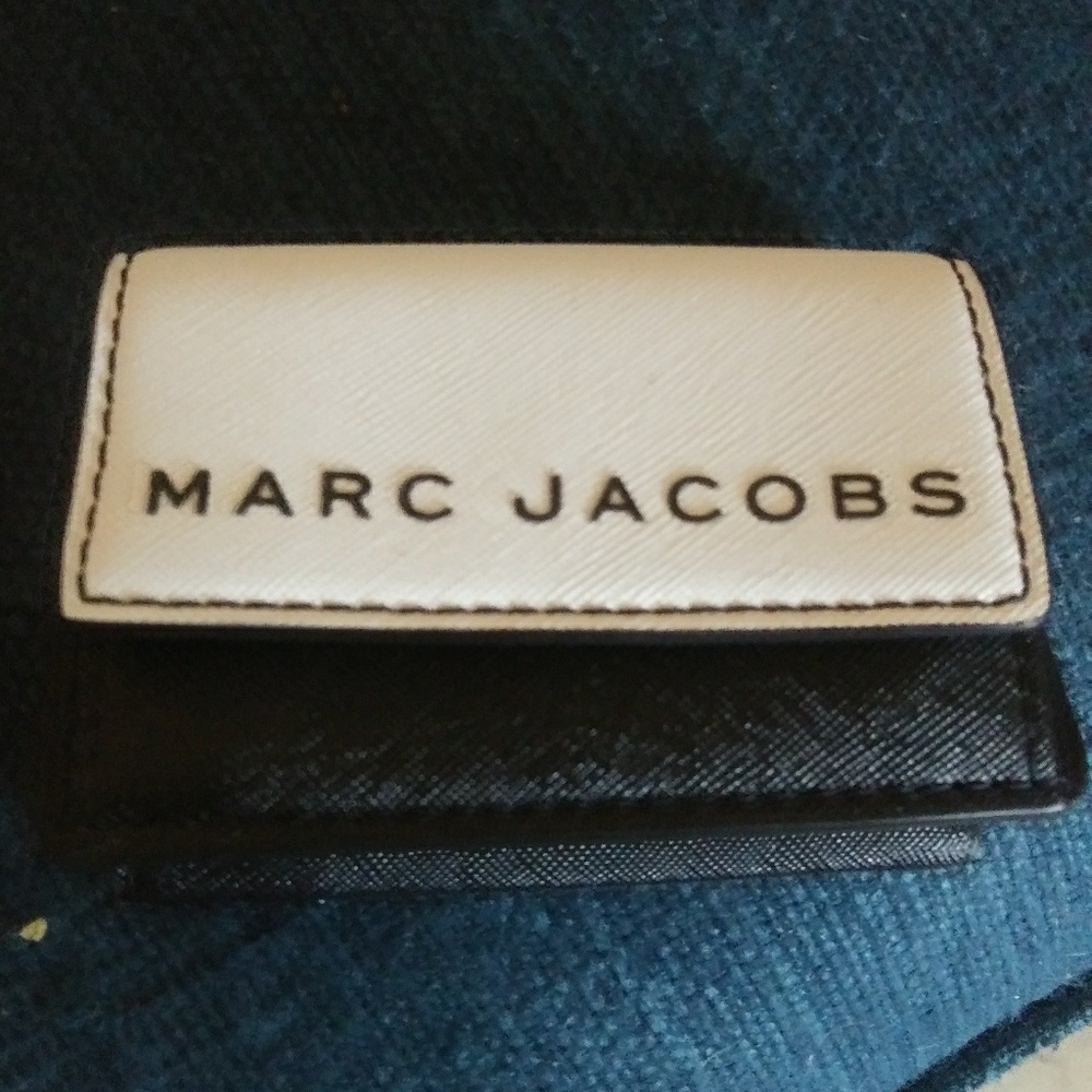 Brand Marc Jacobs white black wallet